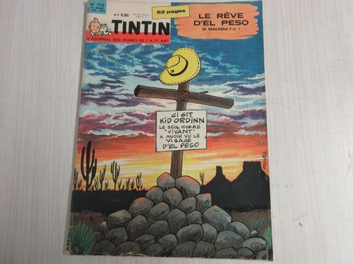 Tintin 715 1962 auto - tintin,