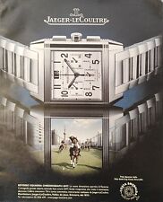 JAEGER-LECOULTRE Publicité Montre Reverso Équipe Chrono GMT 2006 1 Page