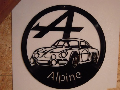 Alpine renault découpé sur - alpine,