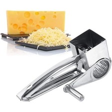 Rape manuelle rotative inox multi lames pour fromage gingembre et legumes