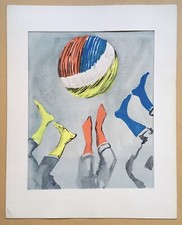 Original Drawing Gouache Eliza