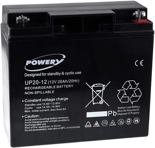 Powery batterie plomb - batterie,