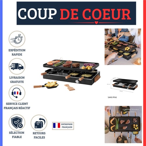 Appareil raclette boska - raclette, 8