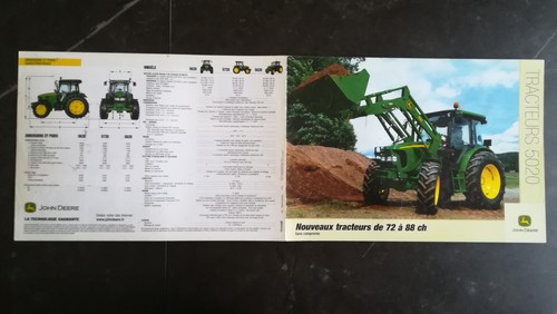 Brochure tracteur john - john, deere