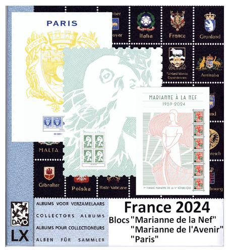 Davo jeu luxe france blocs - davo,