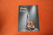 Catalogue IBANEZ guitare