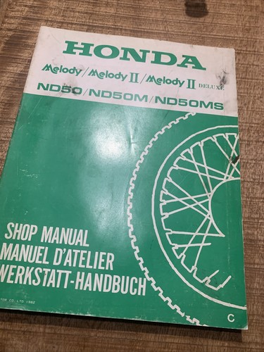 Manuel atelier honda melodie - honda,