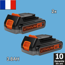 2X Batterie lithium 18V, 3,8