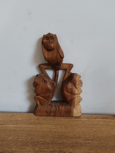 Vintage singes sagesse - singes, la