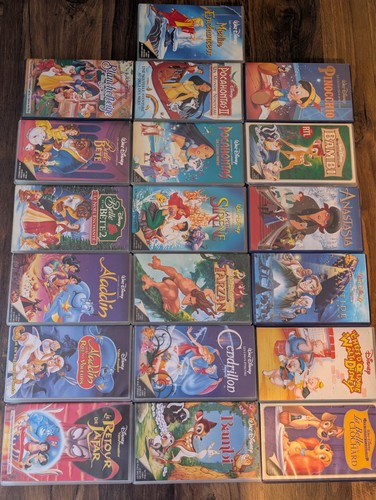 Lot cassettes disney - 🎬,