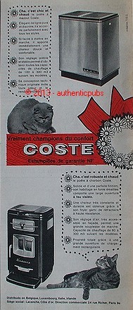 Publicite coste poele - coste,