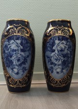 Paire Vases Pallas Limoges
