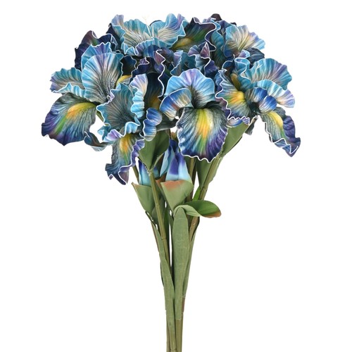 Fleurs artificielles iris - 6,