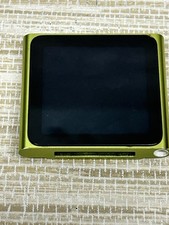 Apple iPod Nano 6th Gen Green 8GB Model MC690LL READ