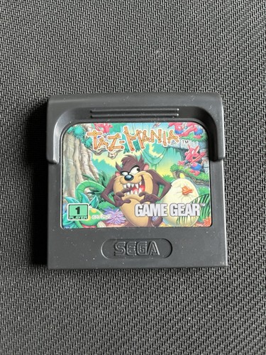 Jeu sega game gear - sega, taz-mania
