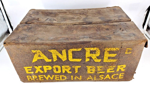 Ancienne caisse pour bouteille - ancienne,