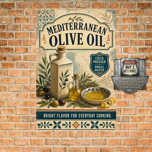 Huile olive french style tin - huile,