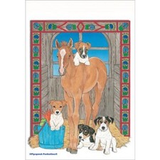 Jack Russell Garden Flag