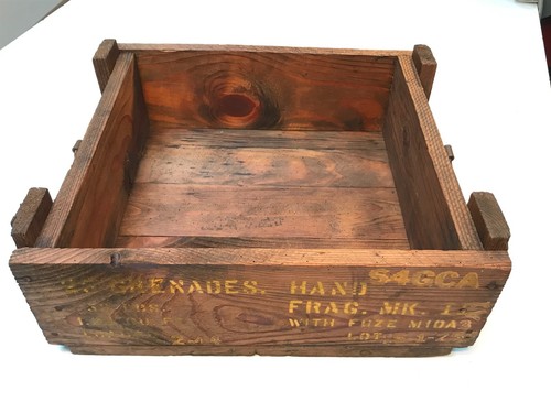Caisse grenades ww2 - à, us