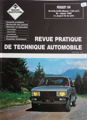 Revue technique automobile rta - automobile,