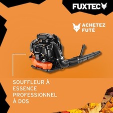 FUXTEC Souffleur de feuilles à essence FX-LBP165T à dos
