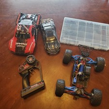 Traxxas E-Revo VXL Brushless 1/16 4WD Monster Truck Lot Parts Bundle 