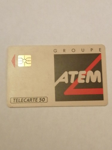 Télécarte atem très - :,