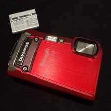 Appareil photo numérique compact Olympus Tough TG-820 rouge 12 mégapixels tes...
