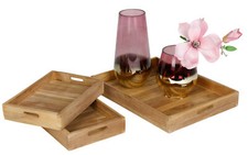 Tablett-Set En Bois de Teck