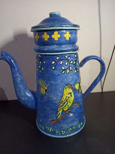 Cafetière tôle emaillée - cafetière,