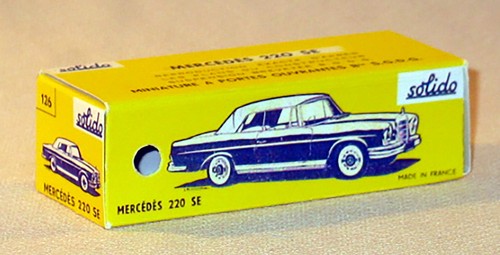 Solido 126 mercedes benz - solido,