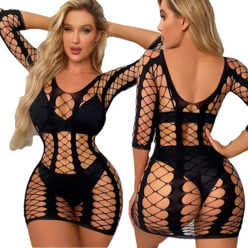 Mini robe maille - mini,