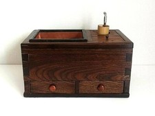 Ancien coffre de brasero en