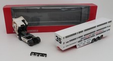HERPA HO 1/87 TRUCK DAF XF 95 RICÖ TRAILER BETAILLERE MEGASCHARF UND SAU-KUHL