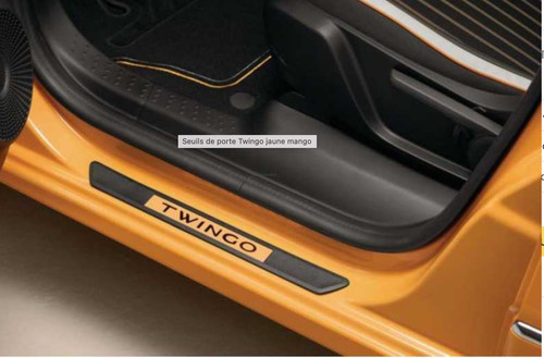 Seuils porte twingo jaune - seuils, de
