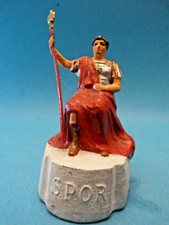 Vertunni Lead Soldier - SPQR - Julius Caesar on His Throne - Roman