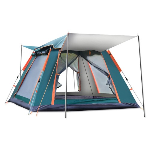 Tente dôme double couche - couche, 4