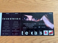 billet ticket place de concert TEXAS