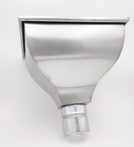 Boite eau zinc galbée - boite, à