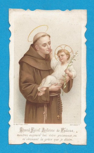 Image pieuse saint antoine - image,