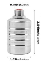 1/2'' Auto Water Level Control Valve Auto Shut off Ball Mini Float Valve - A0180
