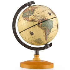 Globe Terrestre Antique 14 cm
