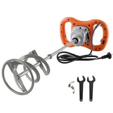 AREBOS Batteur Fouet électrique Malaxeur à main Mixeur de mortier Mélangeur 1200