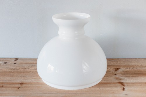 Bel abat jour - opaline, blanc