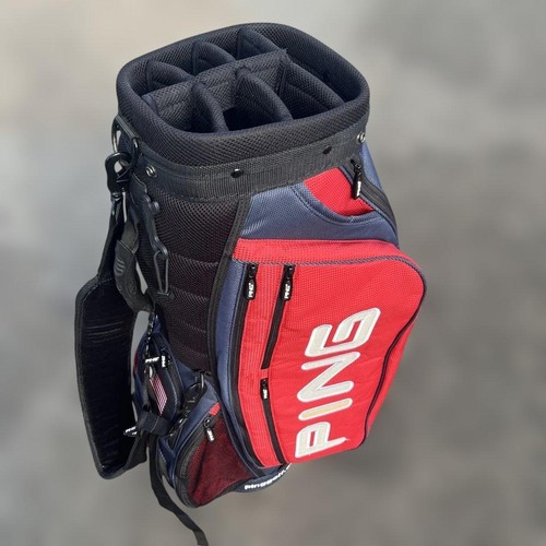 Ping navy red cart bag - cart,
