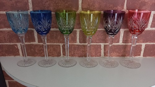 Lot grand verres - de, 6