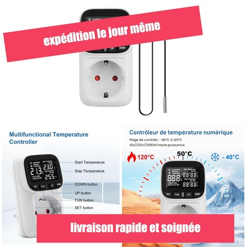 Thermostat numérique 230 - , v