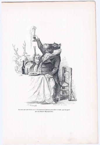 Animaux savants granville 1842 - granville,