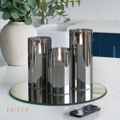 Bougie led ember sans - led,