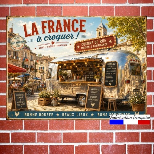 Plaque métal vintage - plaque,